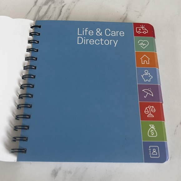 Life and Care Directory Journal All Information in One Place Medical & More BxM0 - Picture 2 of 8